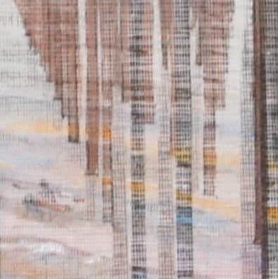 Perspective et vagues détail carré