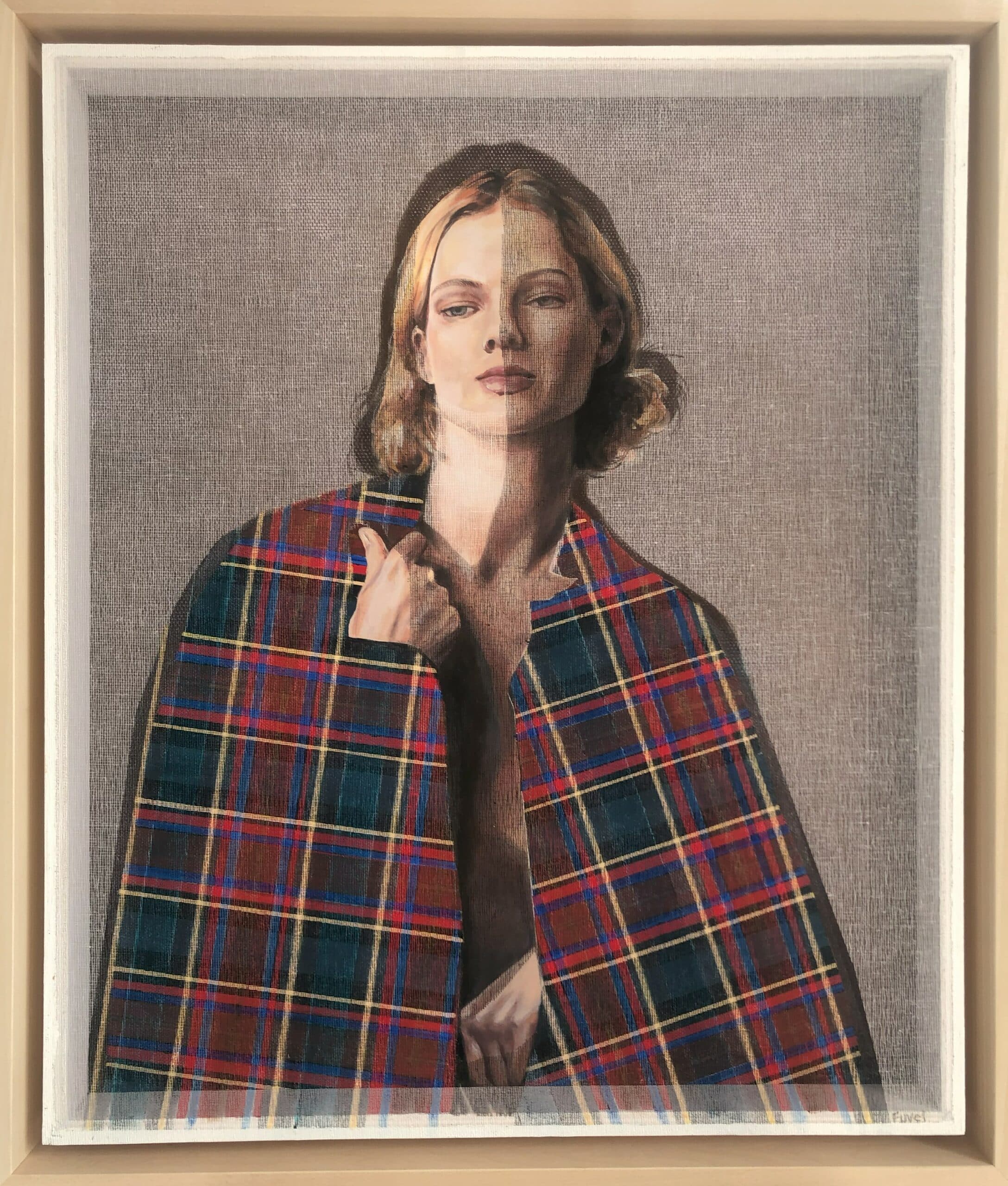 Veste écossaise #2- Fuvel- 76×65